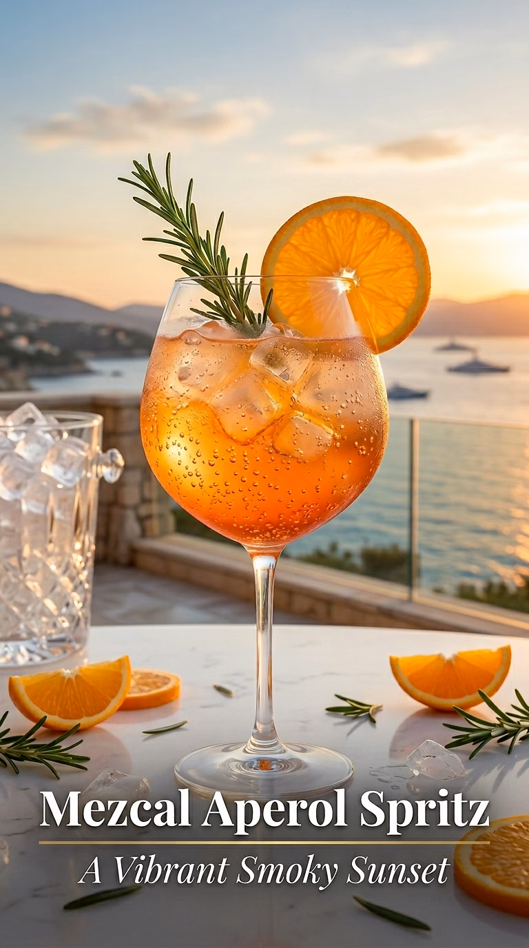Mezcal Aperol Spritz