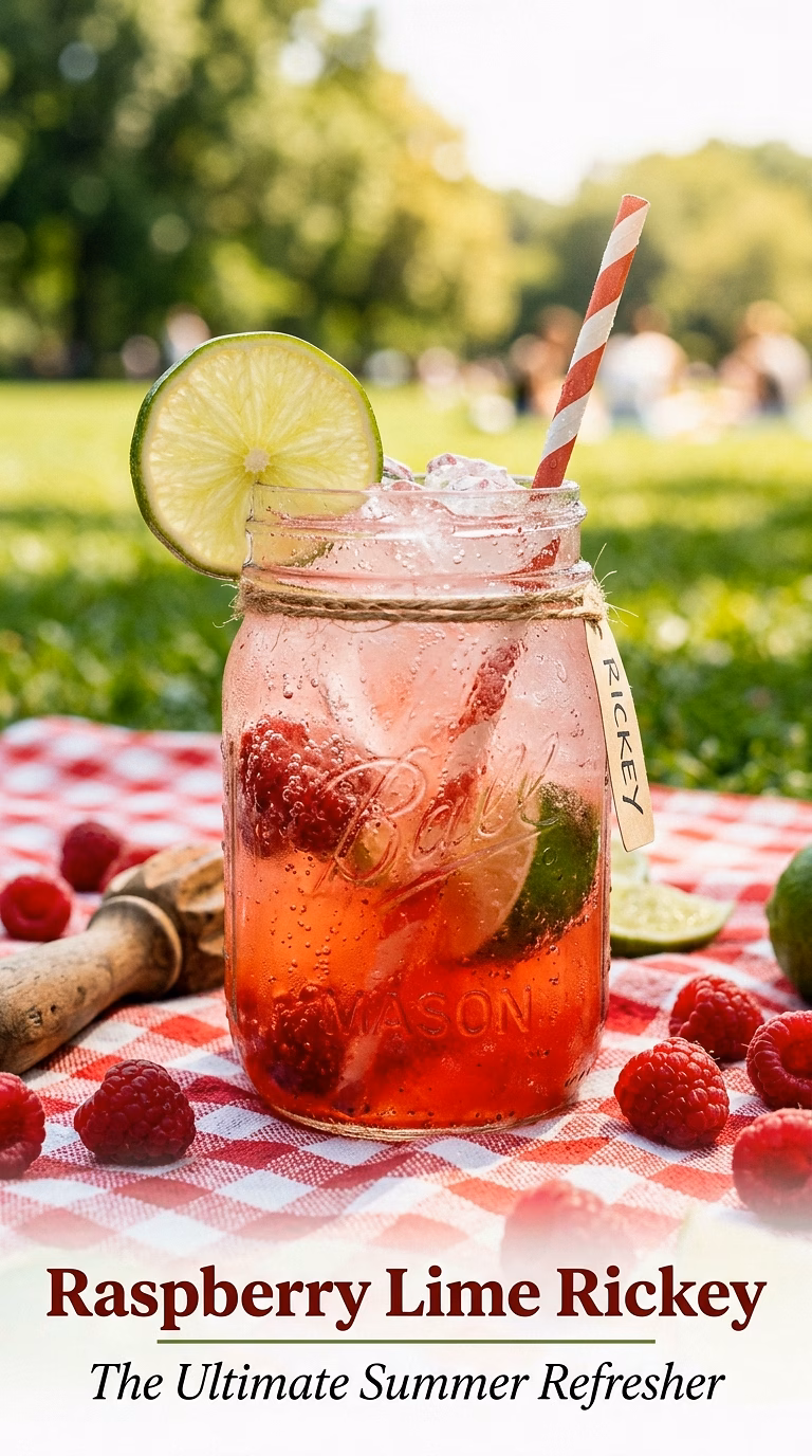 Raspberry Lime Rickey