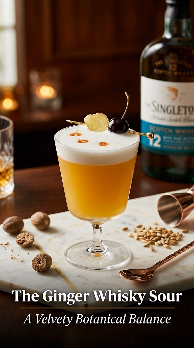 The Ginger Whisky Sour