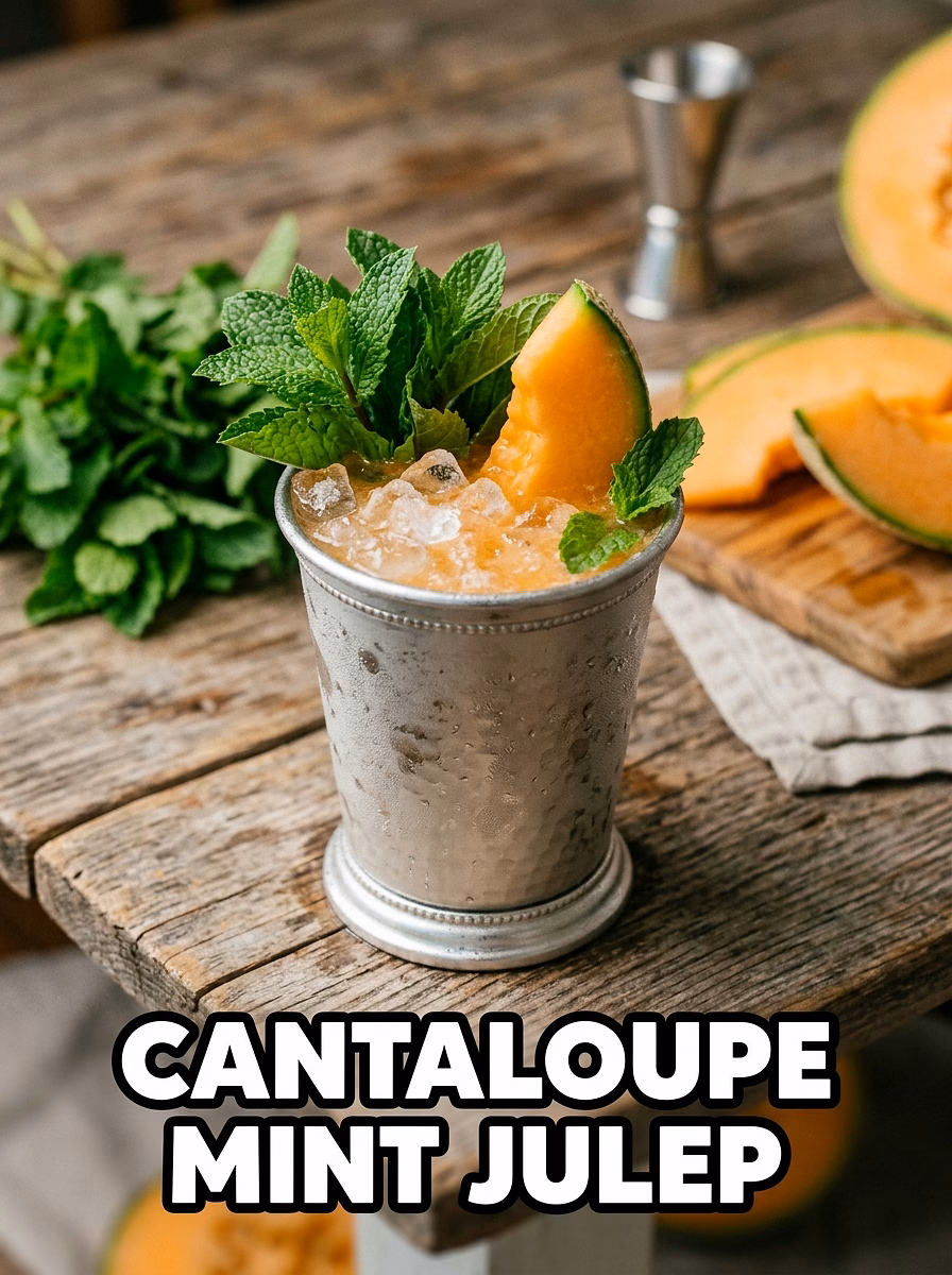 Cantaloupe Mint Julep