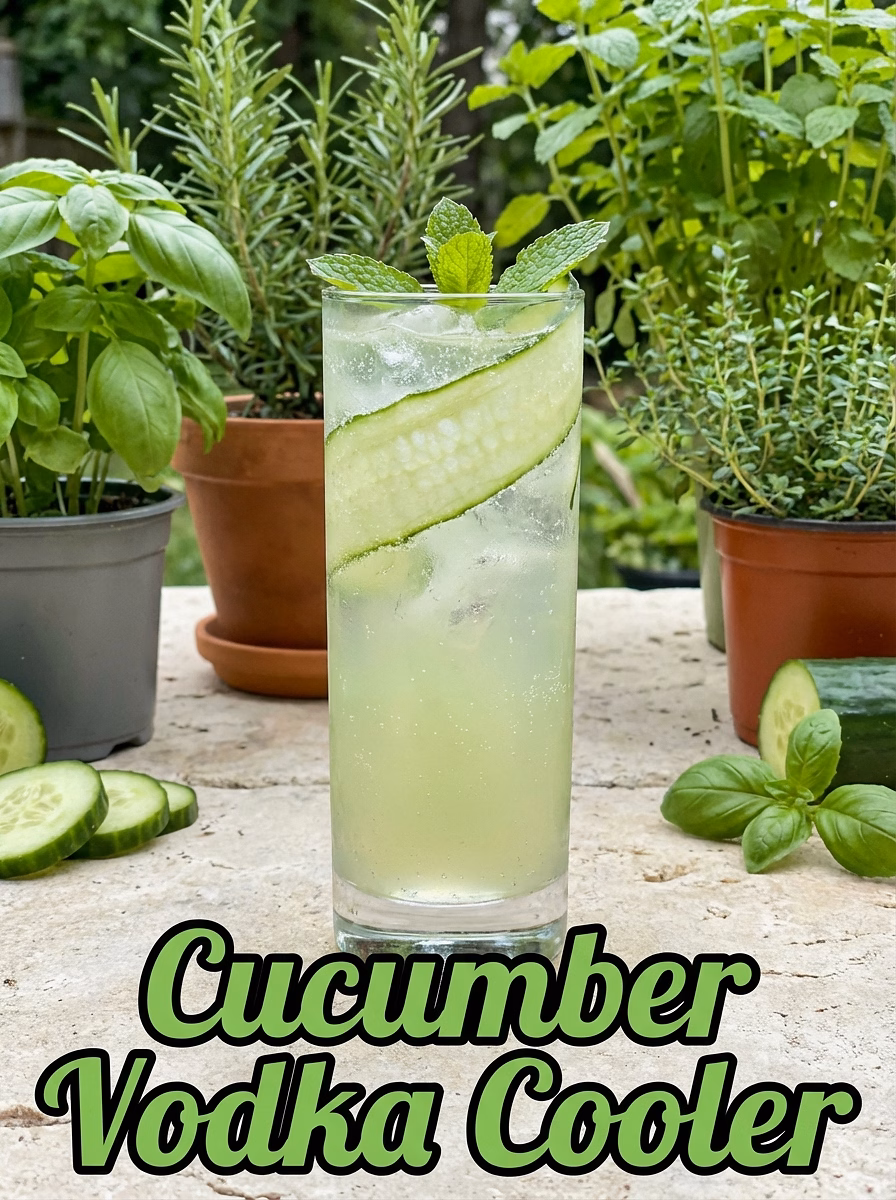 Cucumber Vodka Cooler