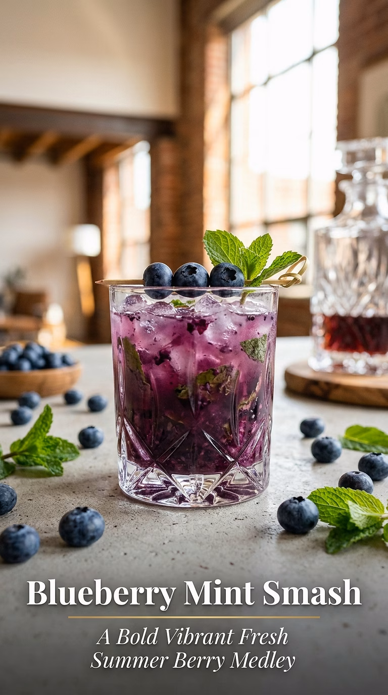Blueberry Mint Smash