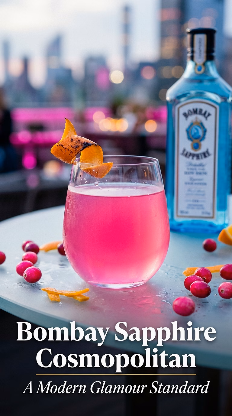 Bombay Sapphire Cosmopolitan