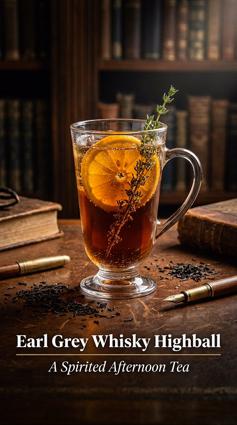 Earl Grey Whisky Highball