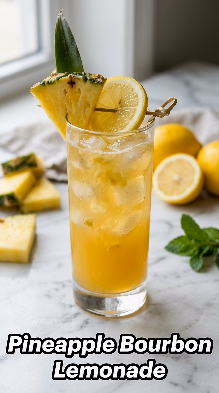 Pineapple Bourbon Lemonade