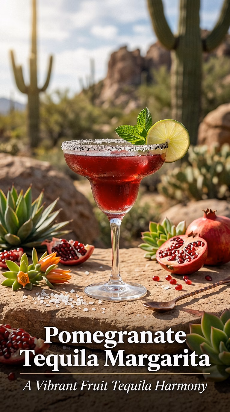 Pomegranate Tequila Margarita
