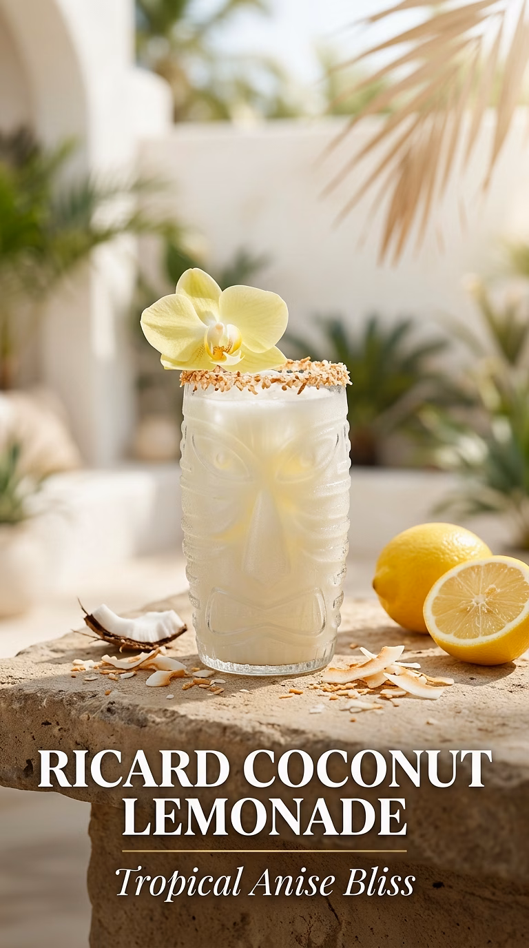 Ricard Coconut Lemonade