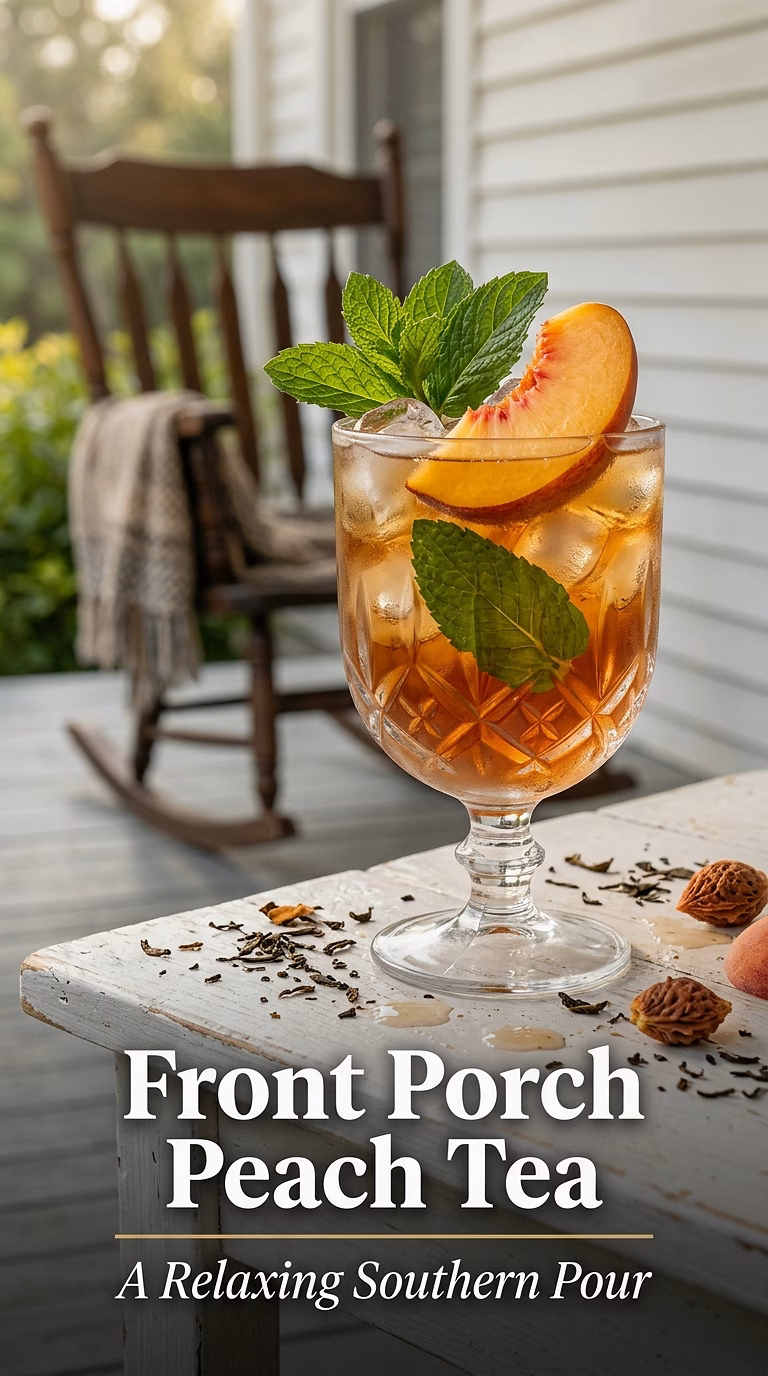 The Front Porch Peach Tea