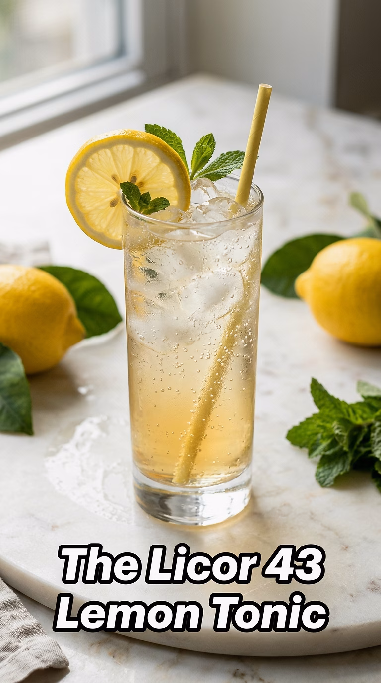 The Licor 43 Lemon Tonic