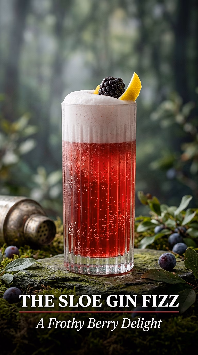 The Sloe Gin Fizz