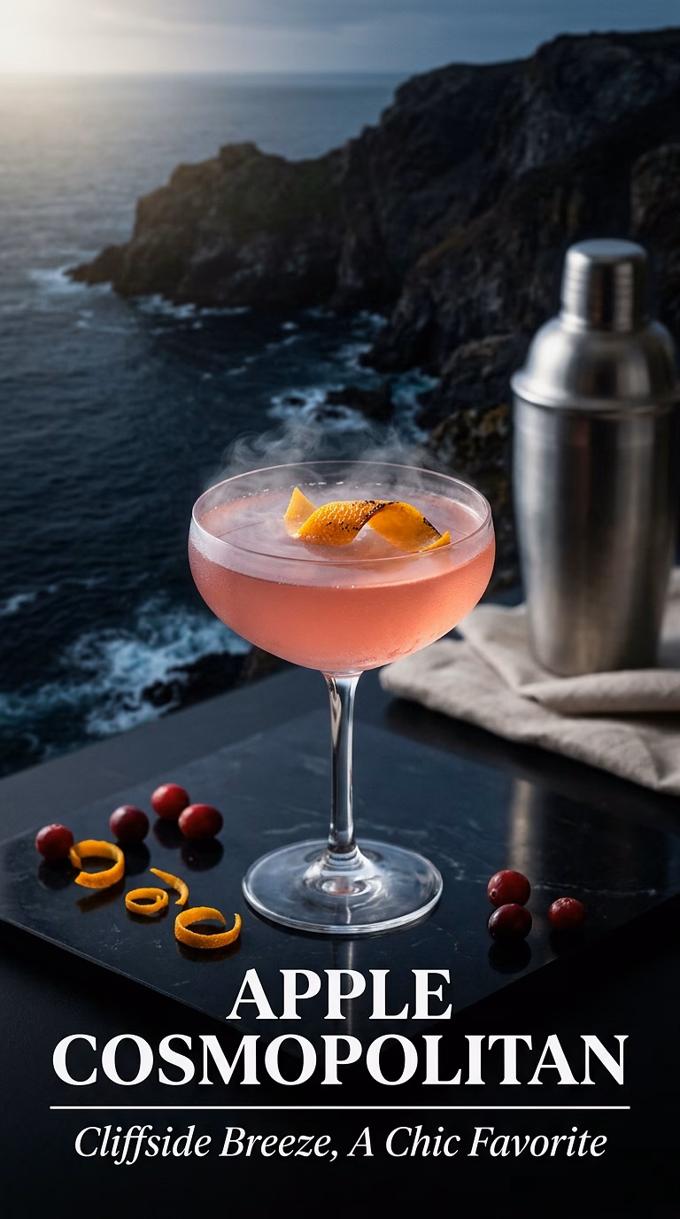 Apple Brandy Cosmopolitan
