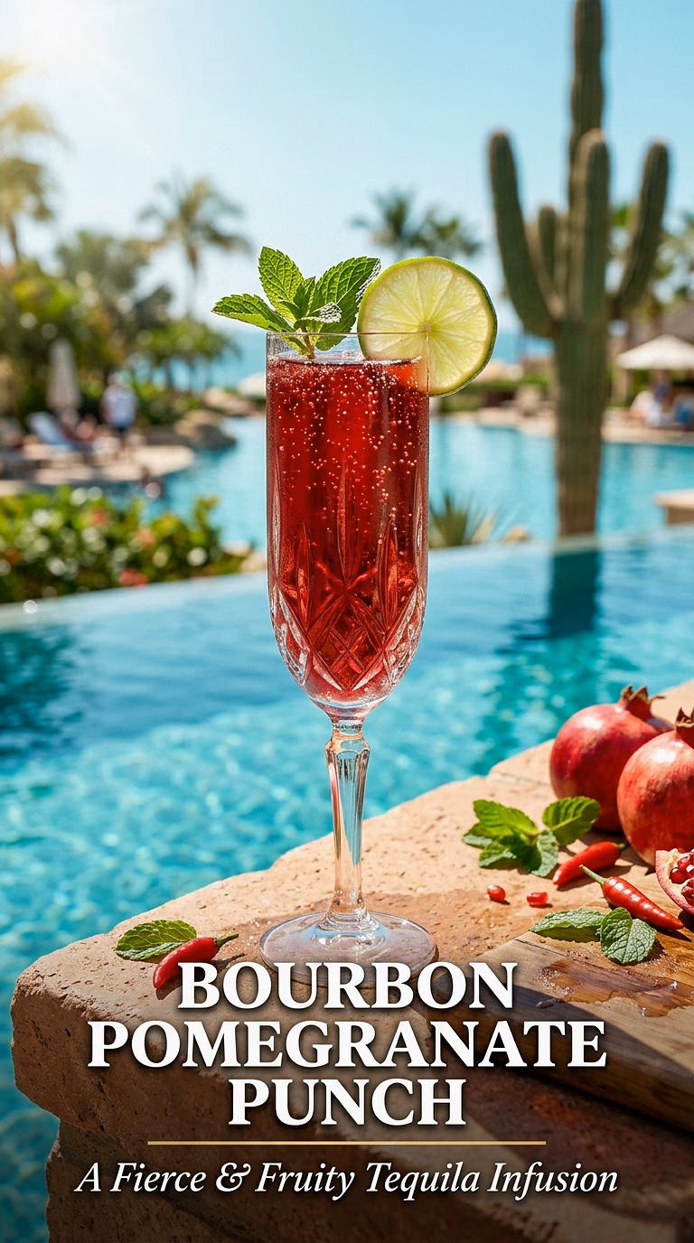 Bourbon Pomegranate Punch