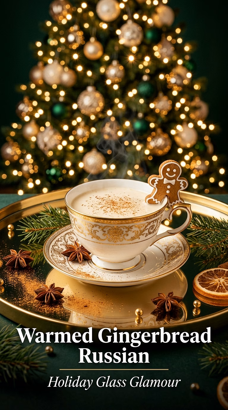 Gingerbread White Russian Warmed