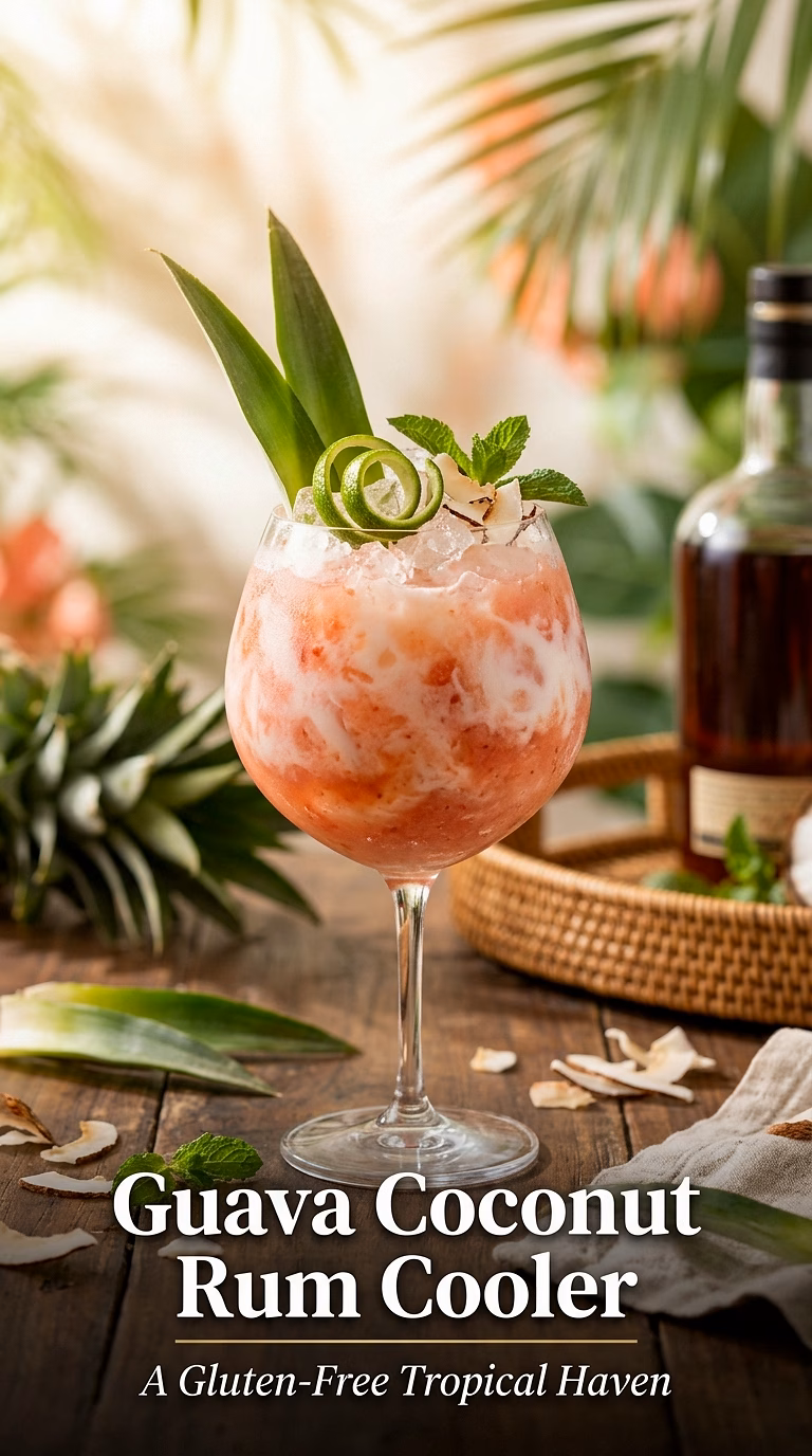 Guava Coconut Rum Cooler