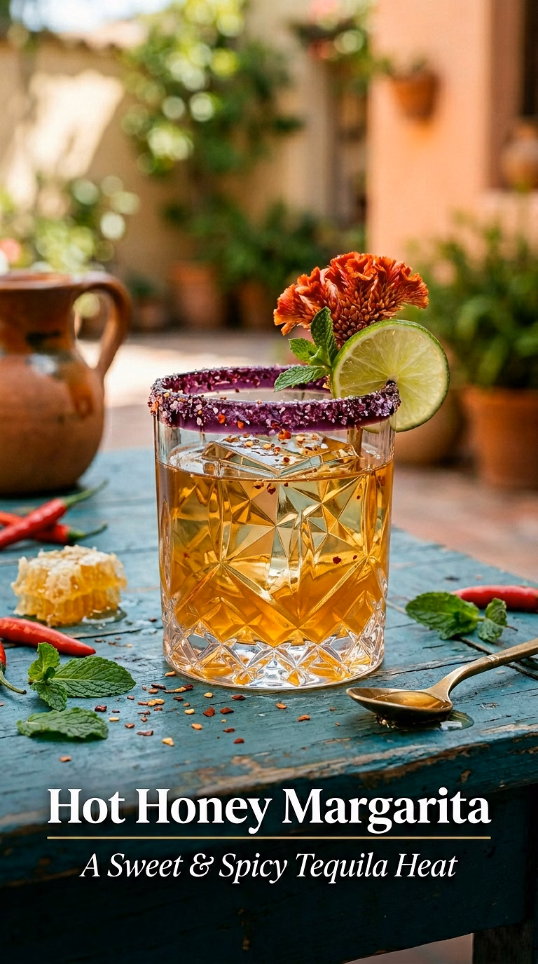Hot Honey Margarita