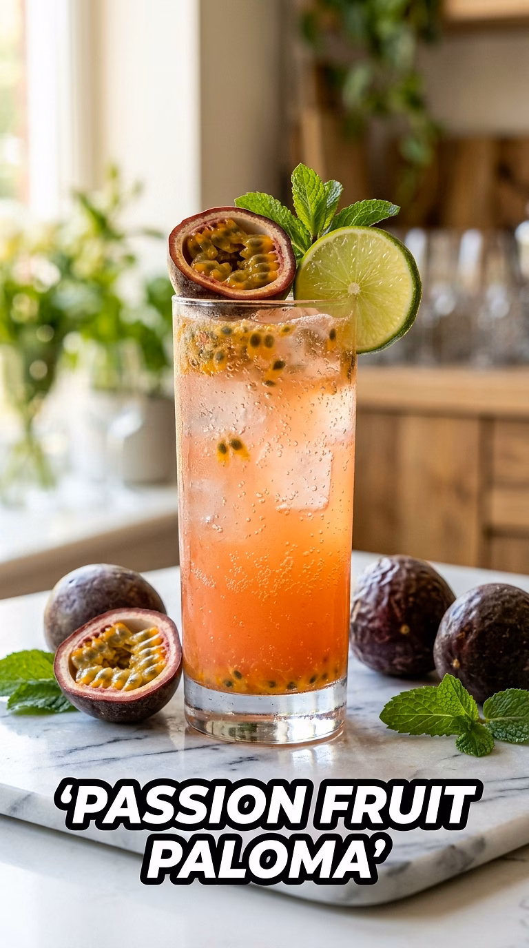 Passion Fruit Paloma