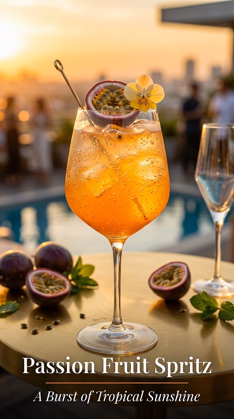 Passion Fruit Spritz