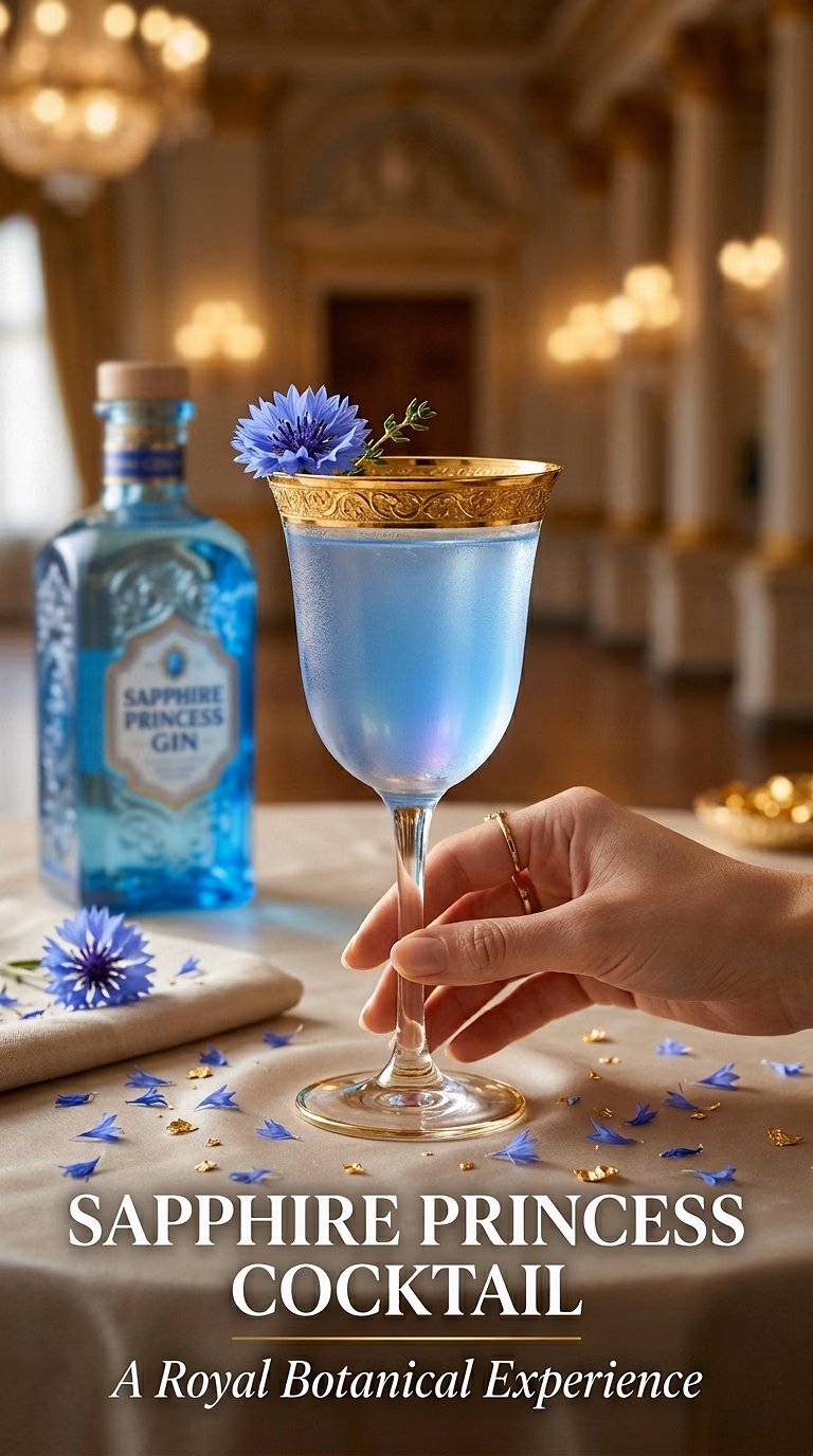 Sapphire Princess Cocktail