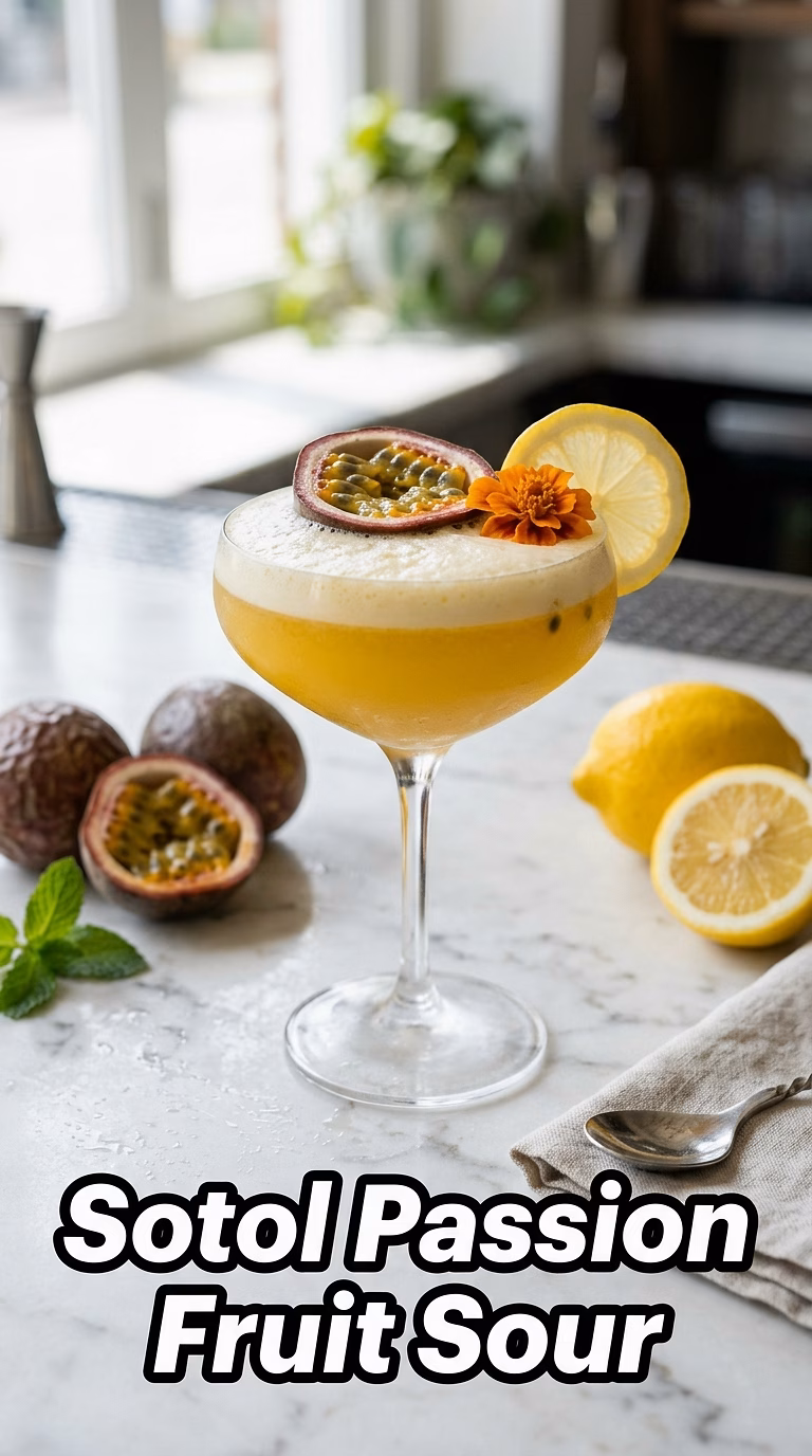 Sotol Passion Fruit Sour