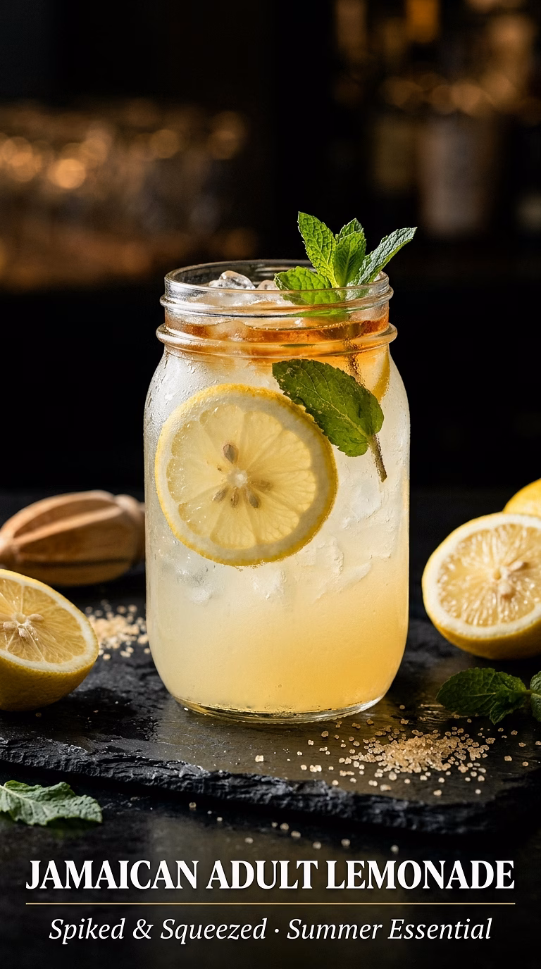Jamaican Adult Lemonade