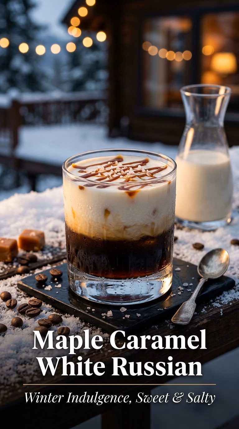 Maple Salted Caramel White Russian