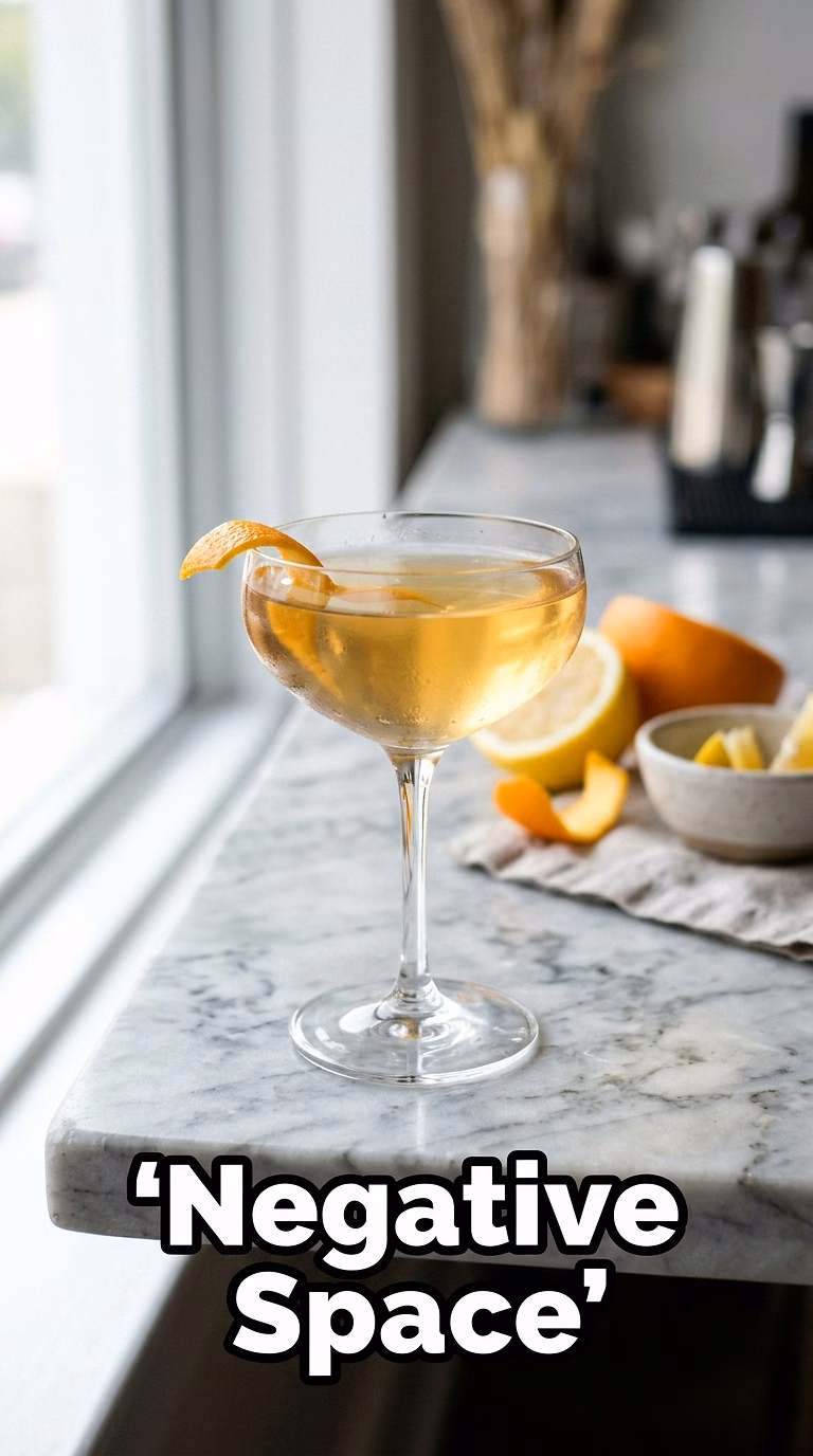 Negative Space (Suze, Crème de Cacao and Absinthe)