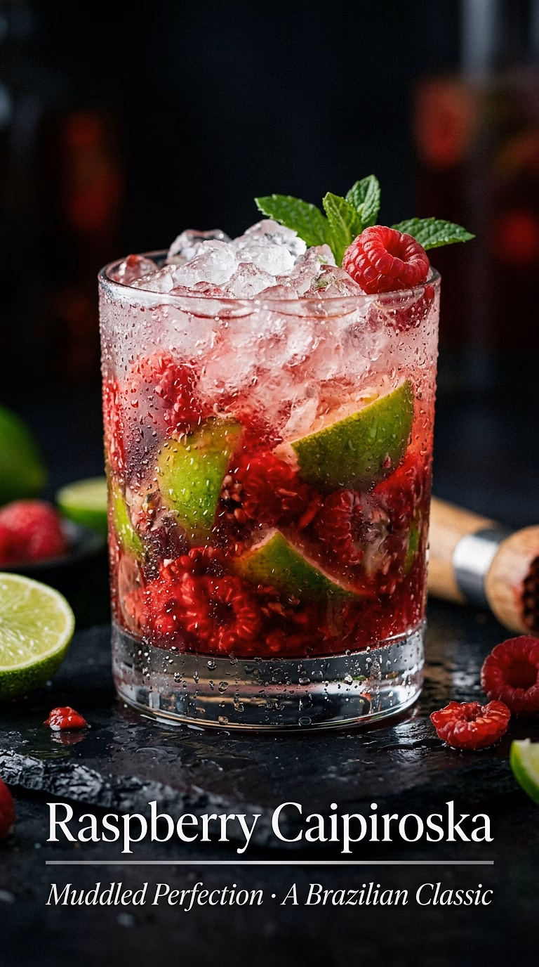 Raspberry Caipiroska