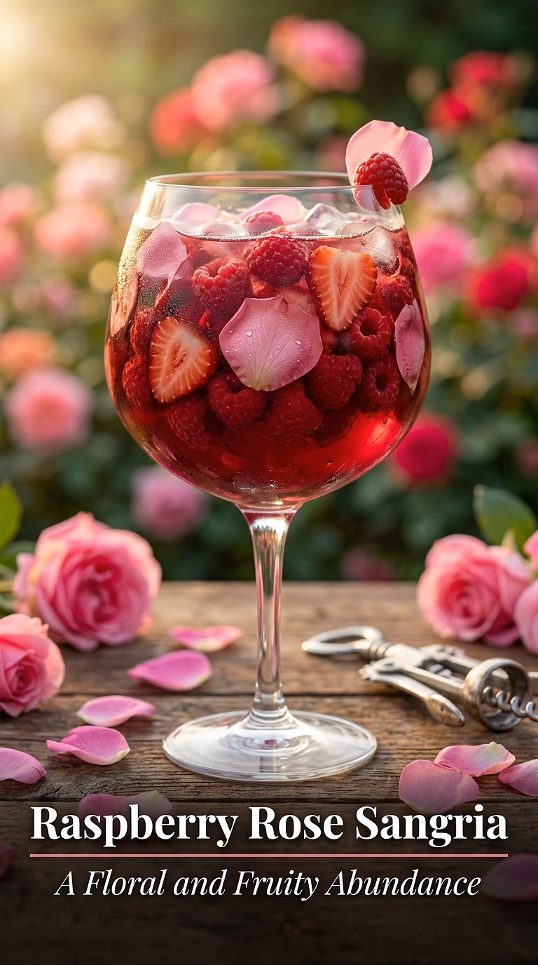 Raspberry Rose Sangria