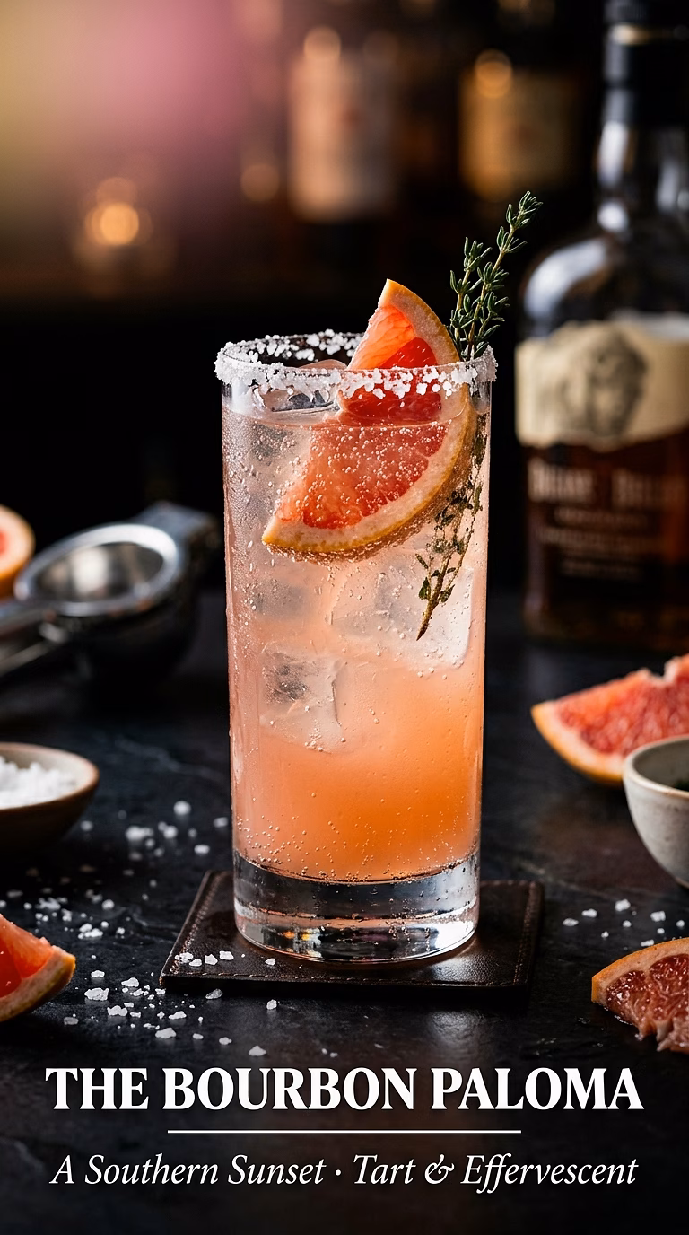 The Bourbon Paloma