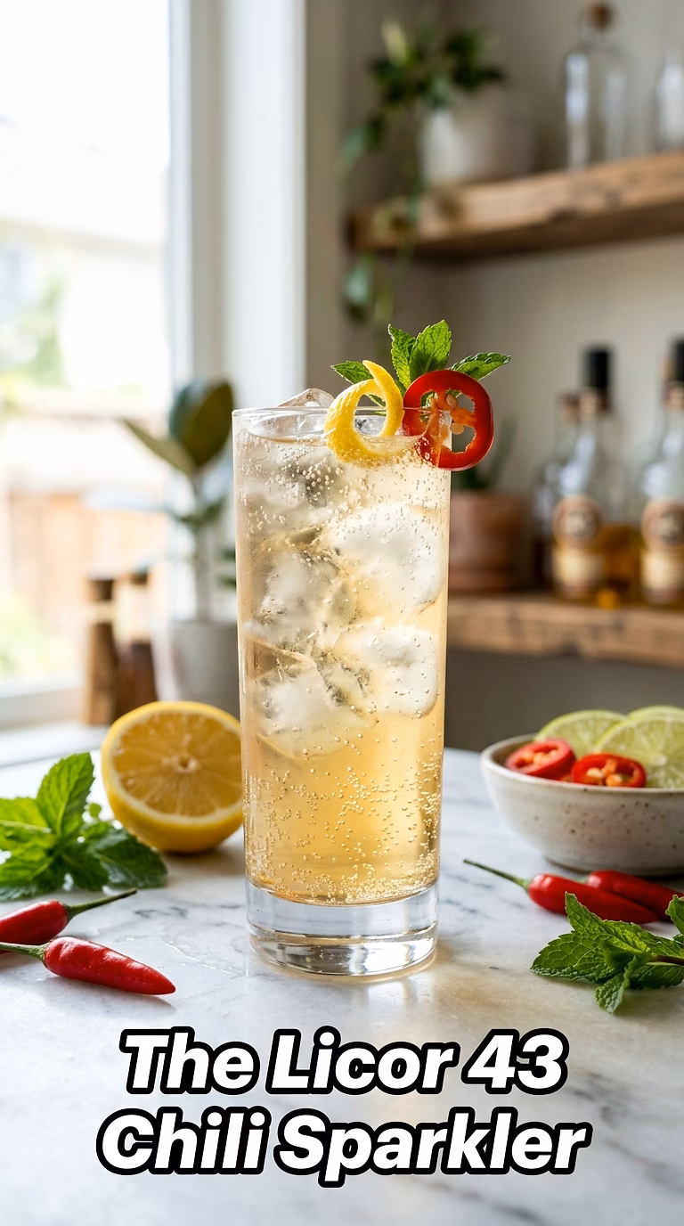 The Licor 43 Chili Sparkler