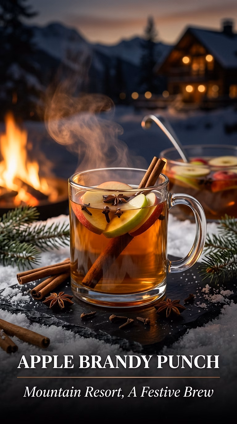 Warming Apple Brandy Punch