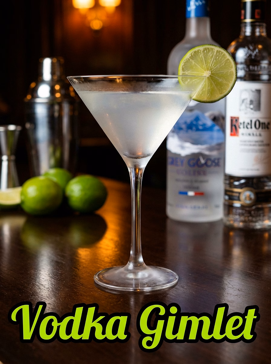 Vodka Gimlet