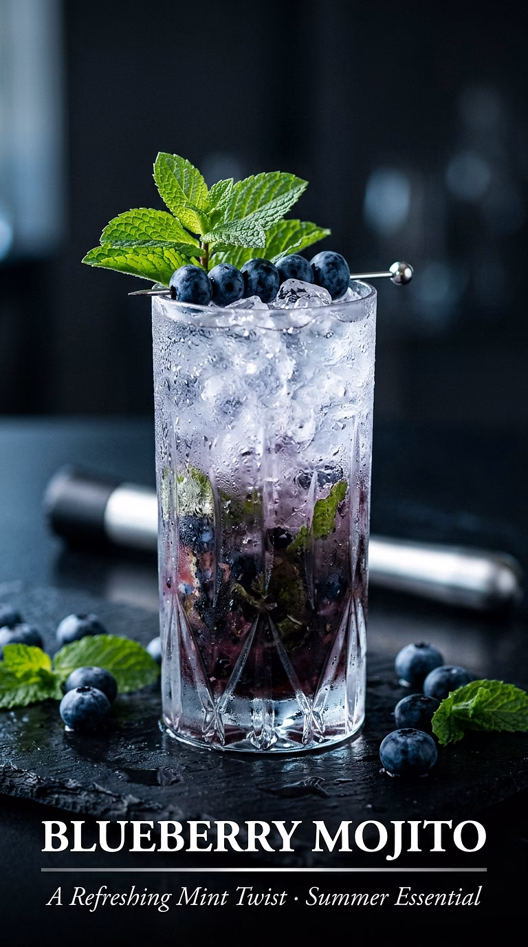 Blueberry Mojito
