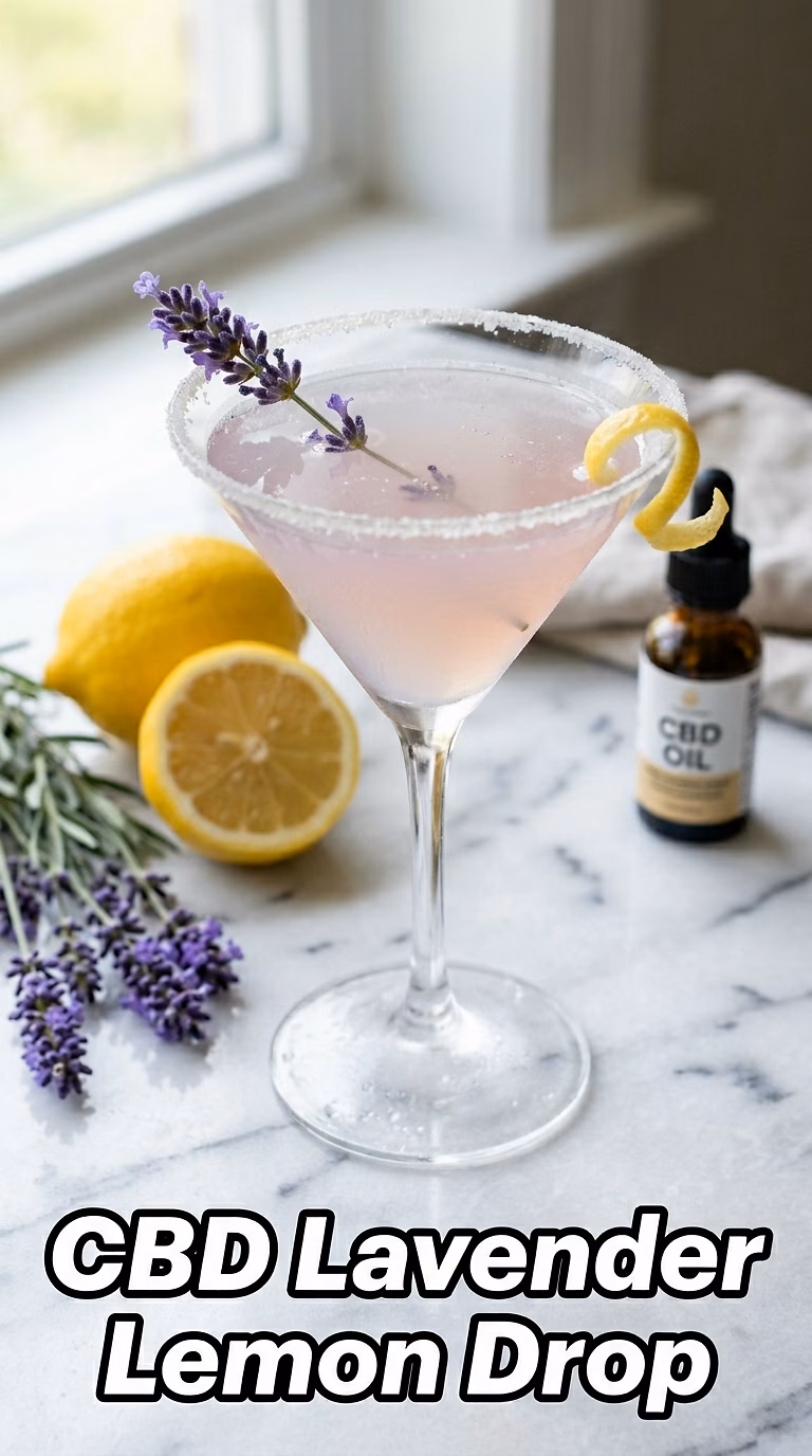 CBD Lavender Lemon Drop