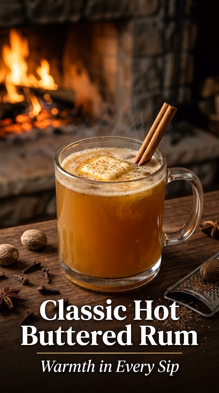 Classic Hot Buttered Rum