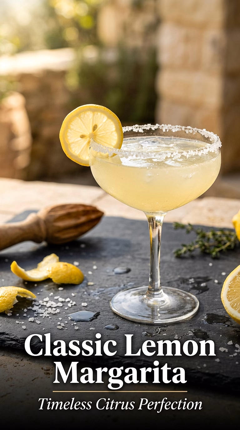 Classic Lemon Margarita