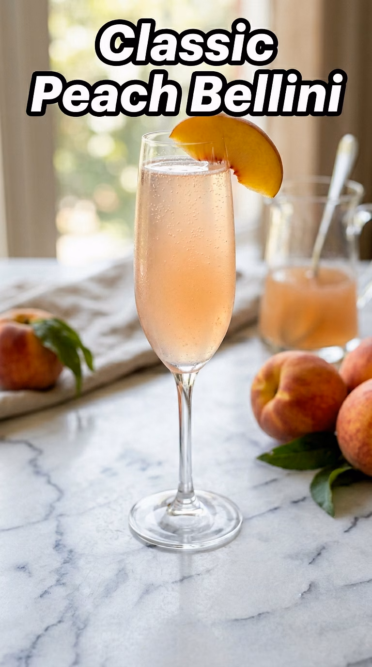 Classic Peach Bellini