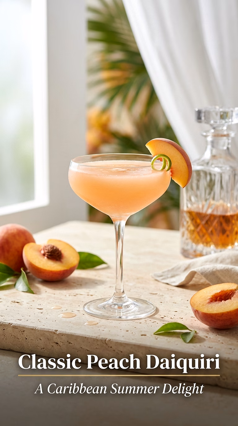 Classic Peach Daiquiri