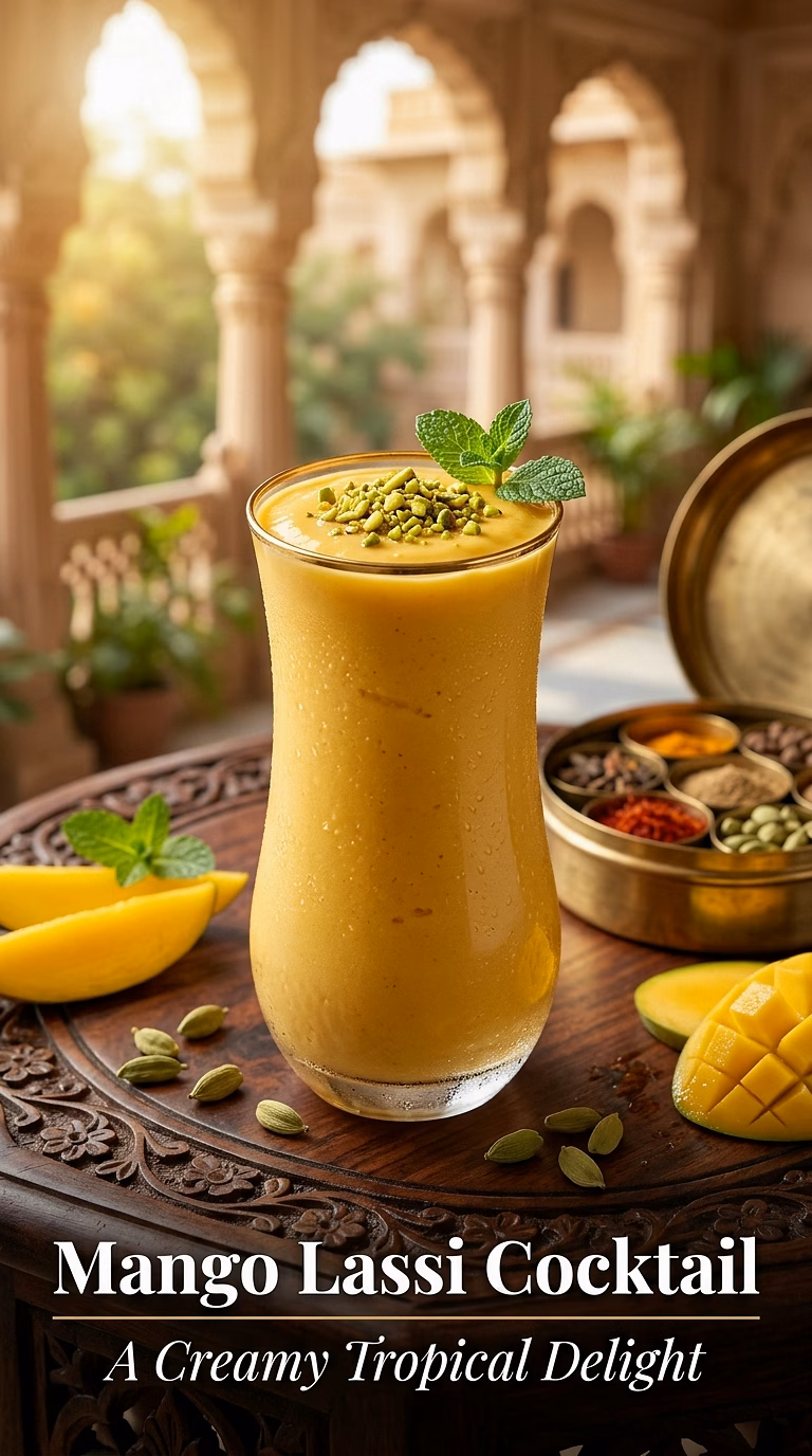 Mango Lassi Cocktail
