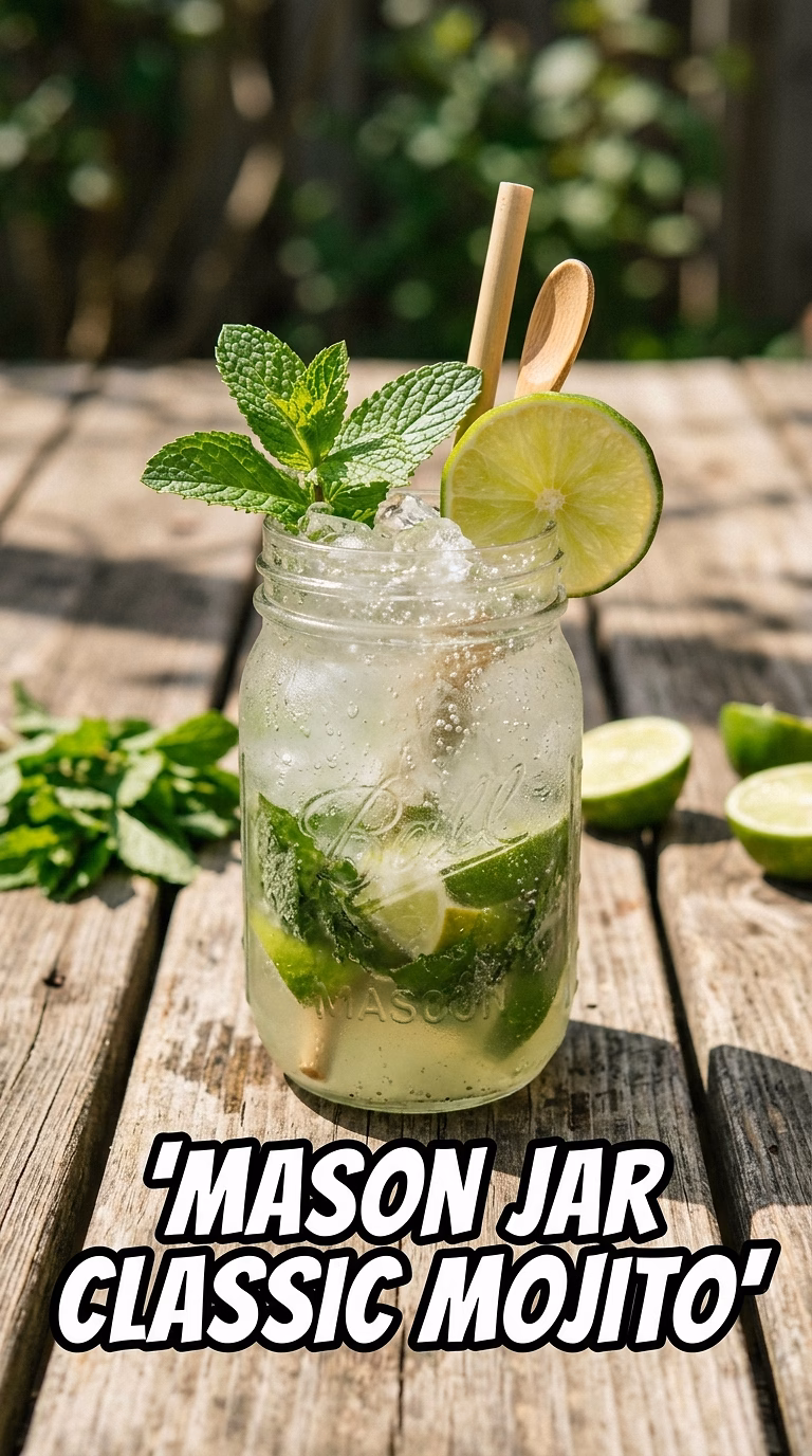 Mason Jar Classic Mojito