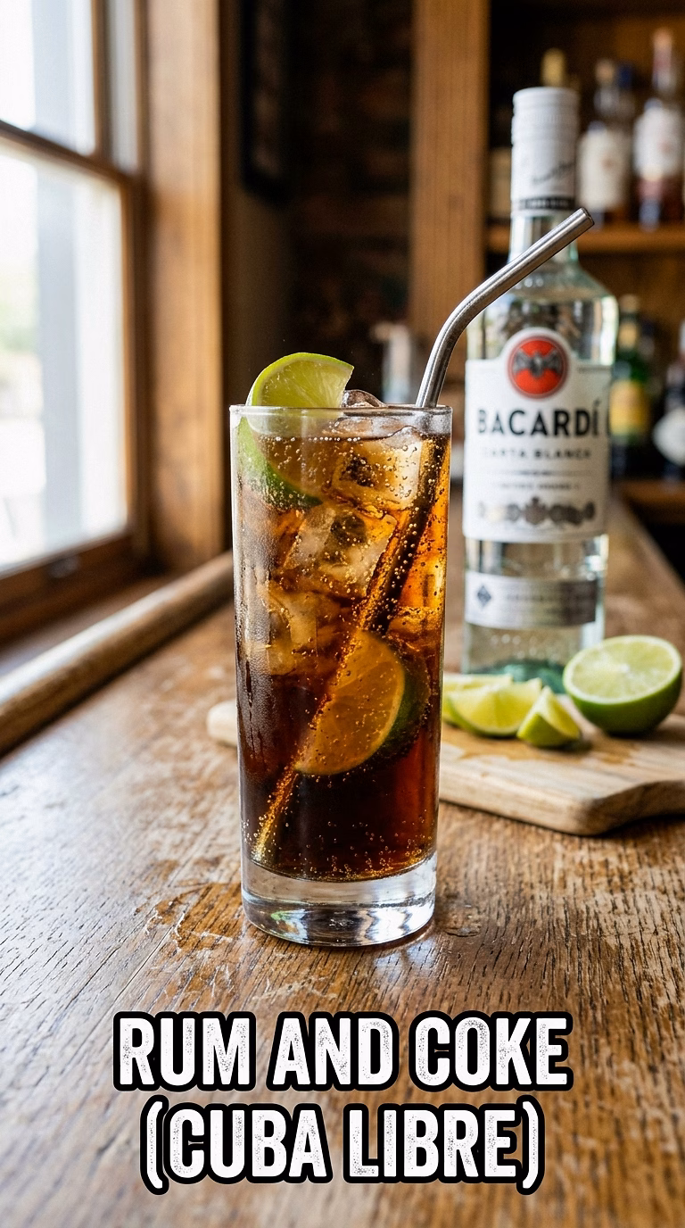 Rum and Coke (Cuba Libre)