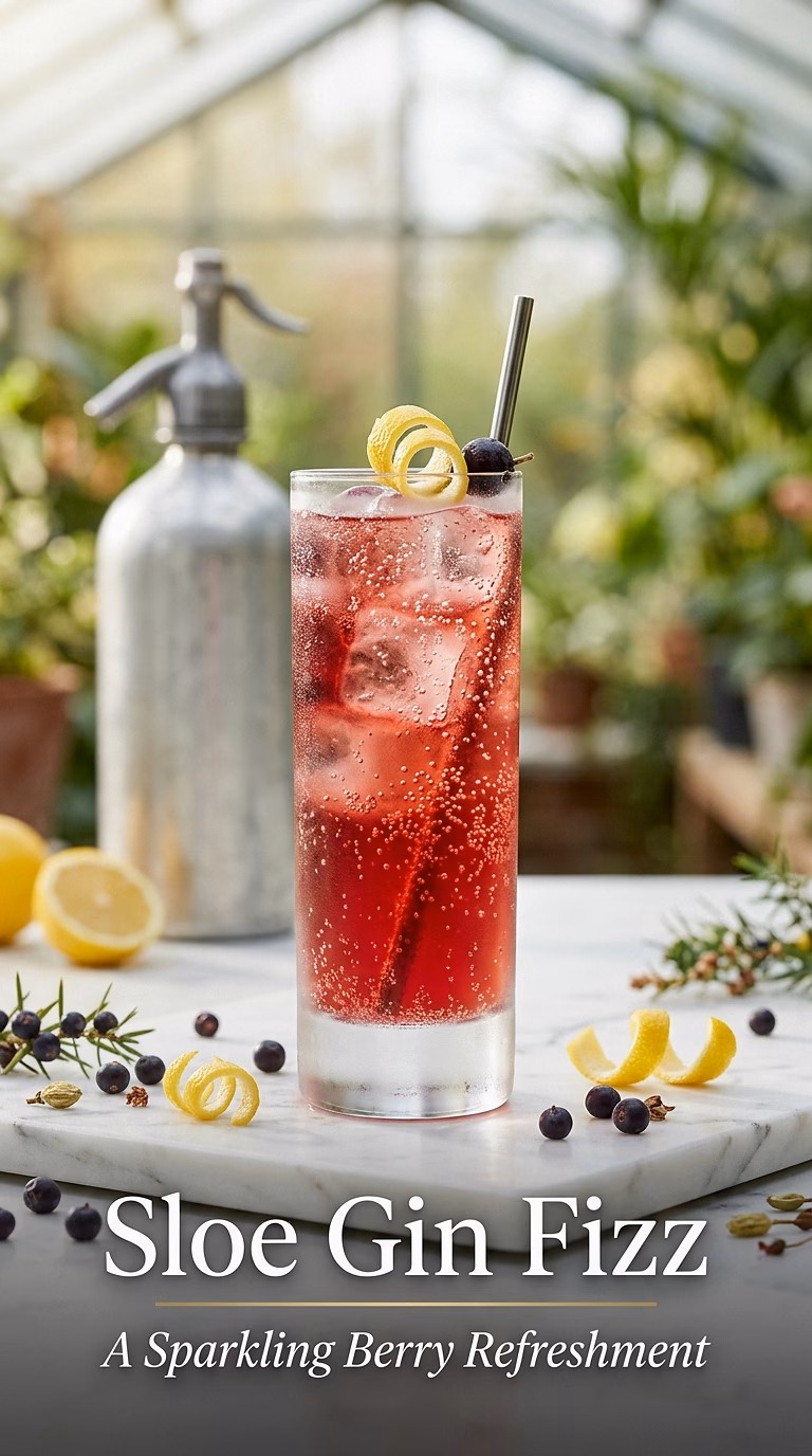 Sloe Gin Fizz