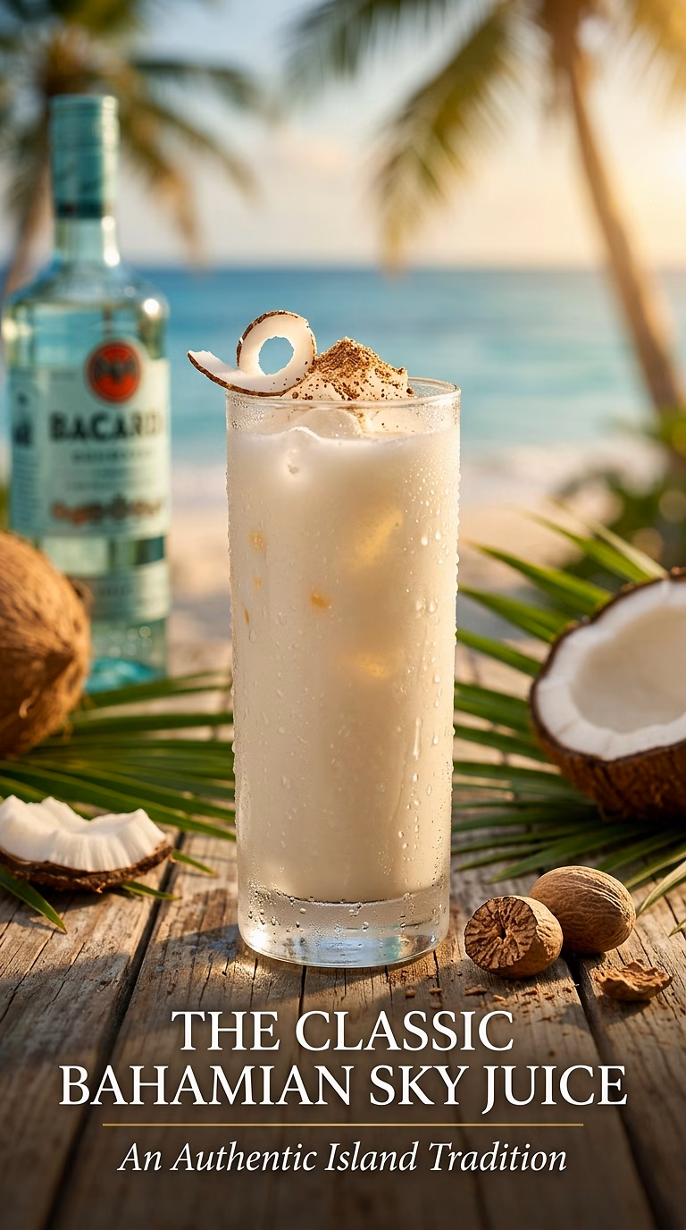 The Classic Bahamian Sky Juice