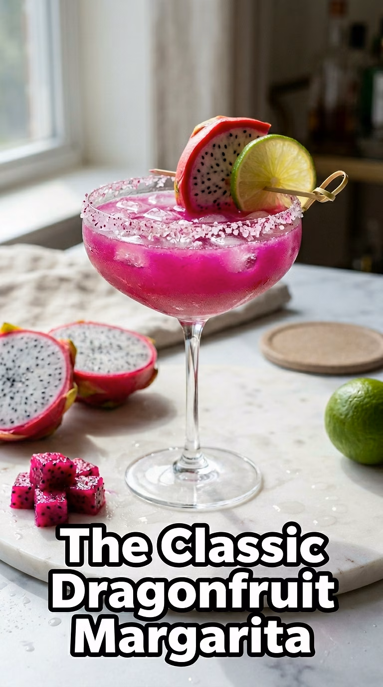 The Classic Dragonfruit Margarita