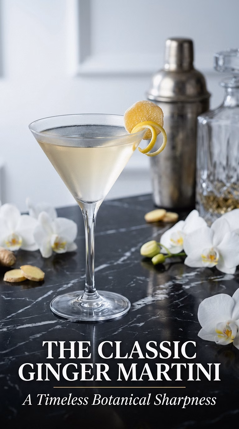 The Classic Ginger Martini