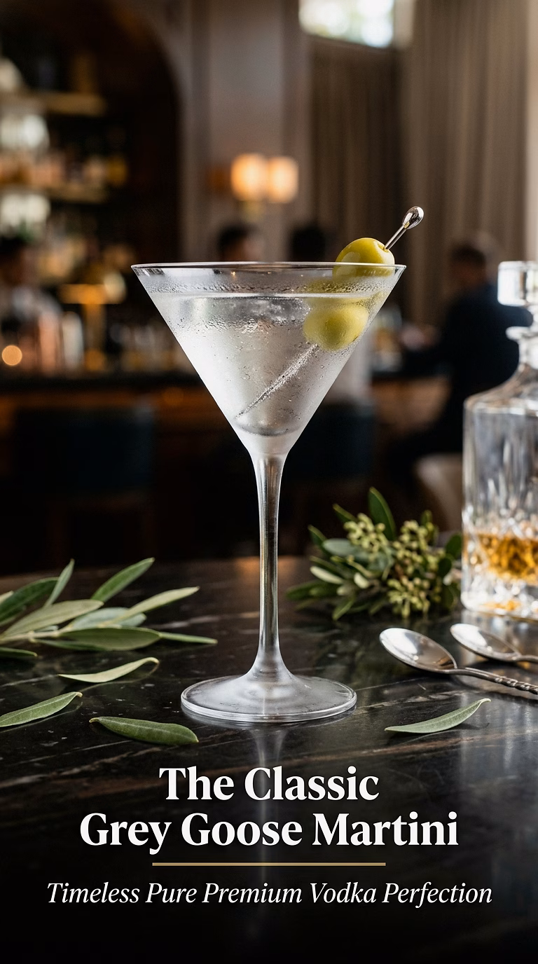 The Classic Grey Goose Martini