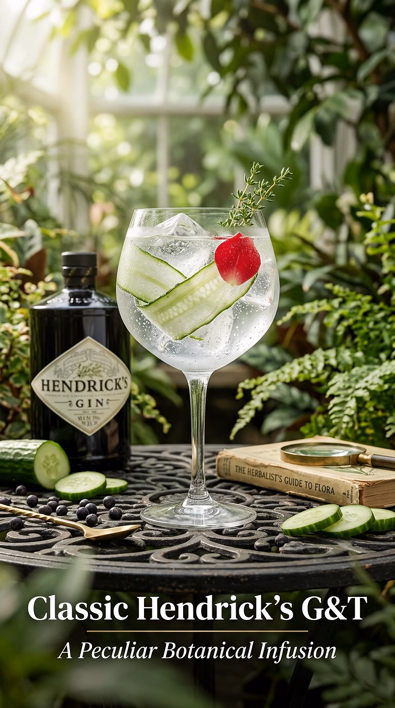 The Classic Hendrick's G&T