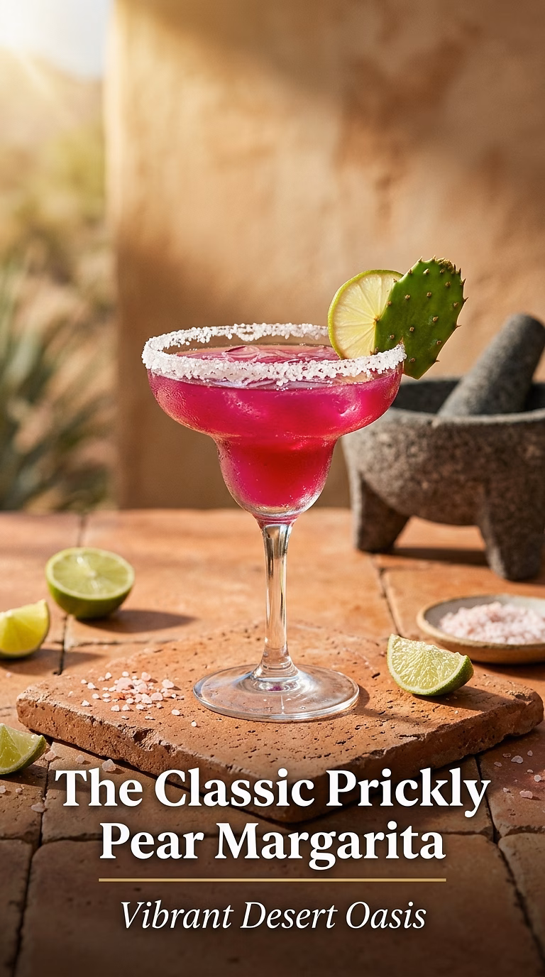 The Classic Prickly Pear Margarita
