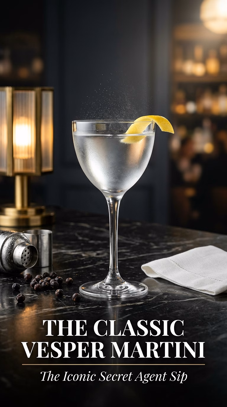 The Classic Vesper Martini