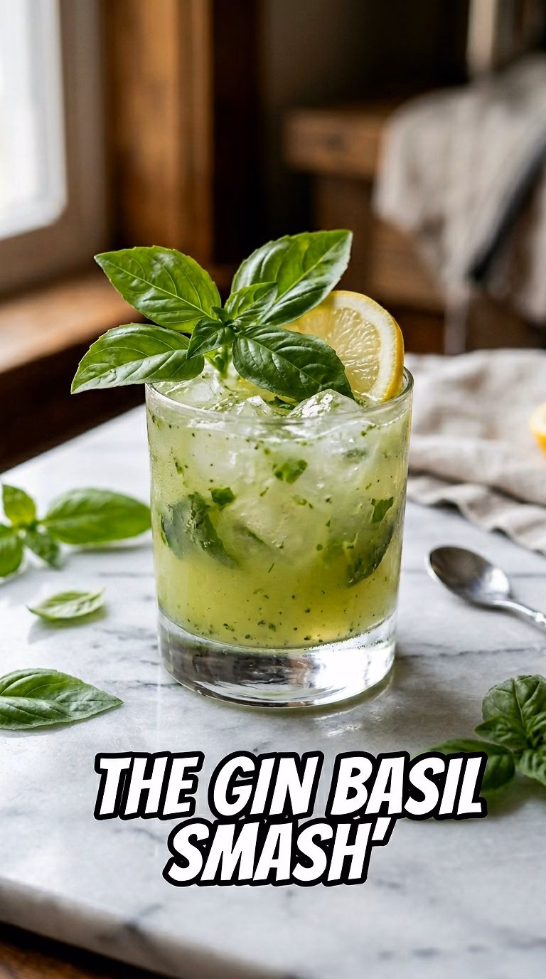 The Gin Basil Smash